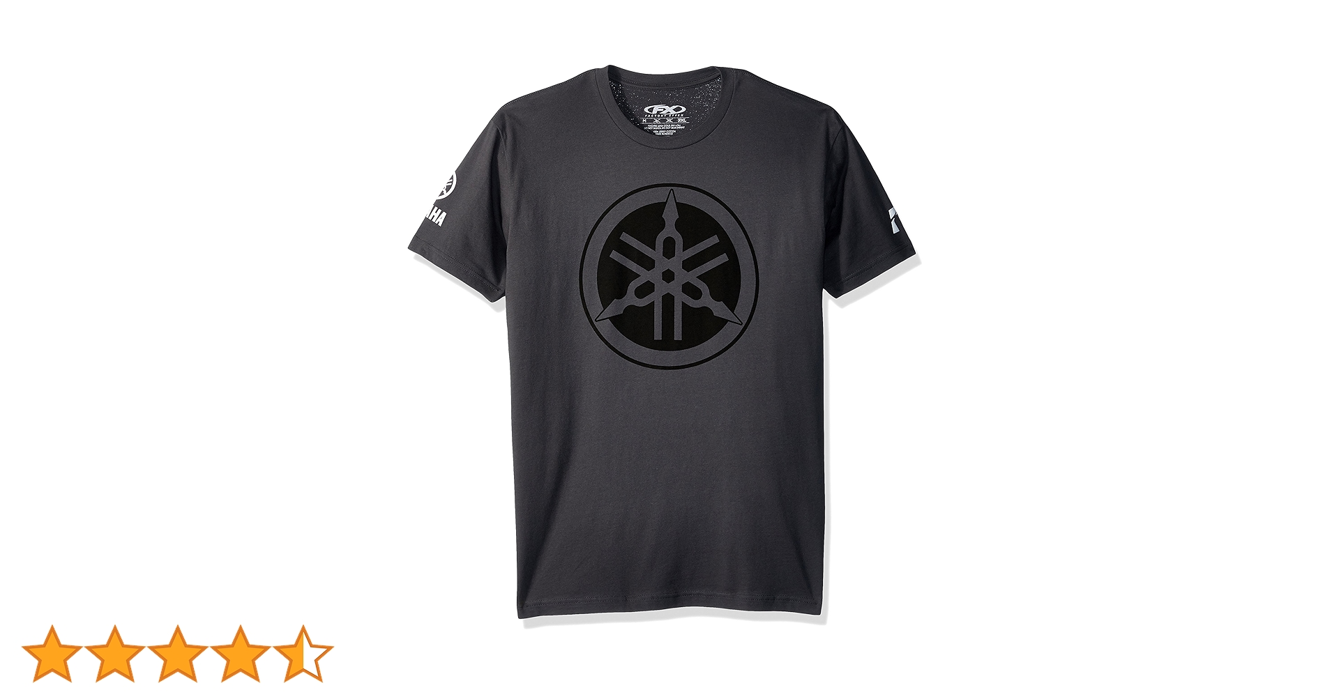 Factory Effex 'Yamaha' Tuning Fork T-Shirt (Charcoal, Medium